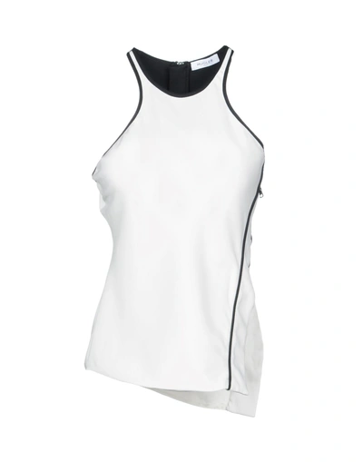 Shop Mugler Top In White