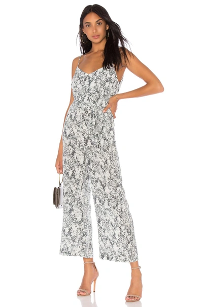 Shop L Agence Jaelyn Jumpsuit In Gray