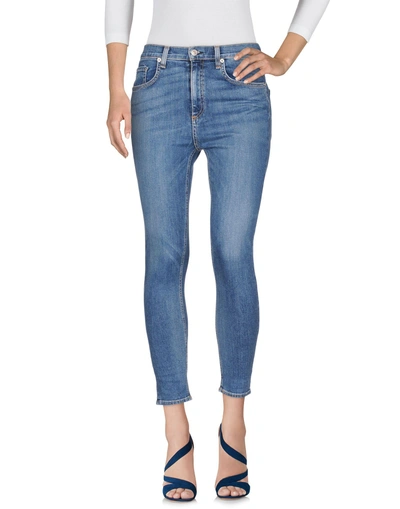 Shop Rag & Bone Denim Pants In Blue