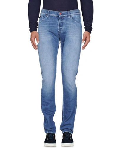 Shop 7 For All Mankind Denim Pants In Blue