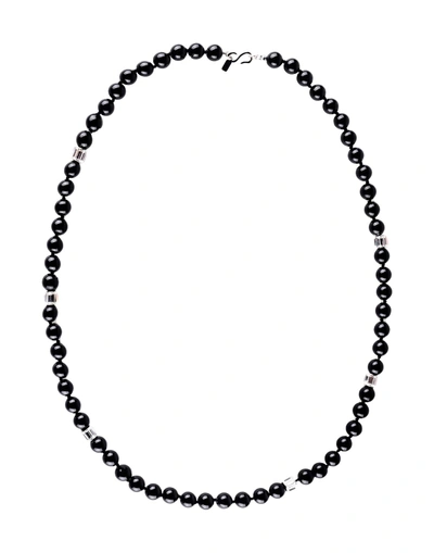 Shop Kenneth Jay Lane Necklace In Black