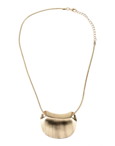 Shop Kenneth Jay Lane Necklace In Gold