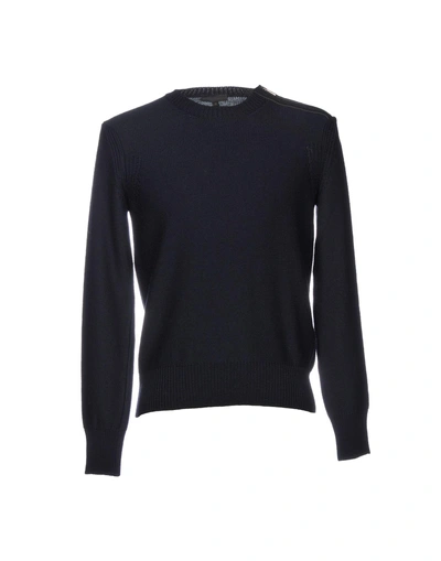 Shop Belstaff Sweater In Dark Blue