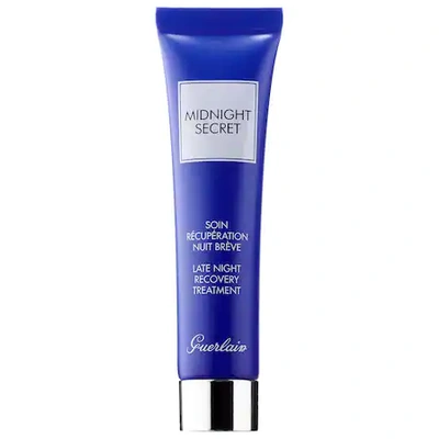 Shop Guerlain Midnight Secret Late Night Recovery Treatment Anti-fatigue Serum 0.5 oz/ 15 ml