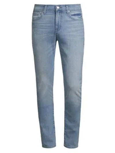 Shop 7 For All Mankind Paxtyn Skinny Jeans In Omega