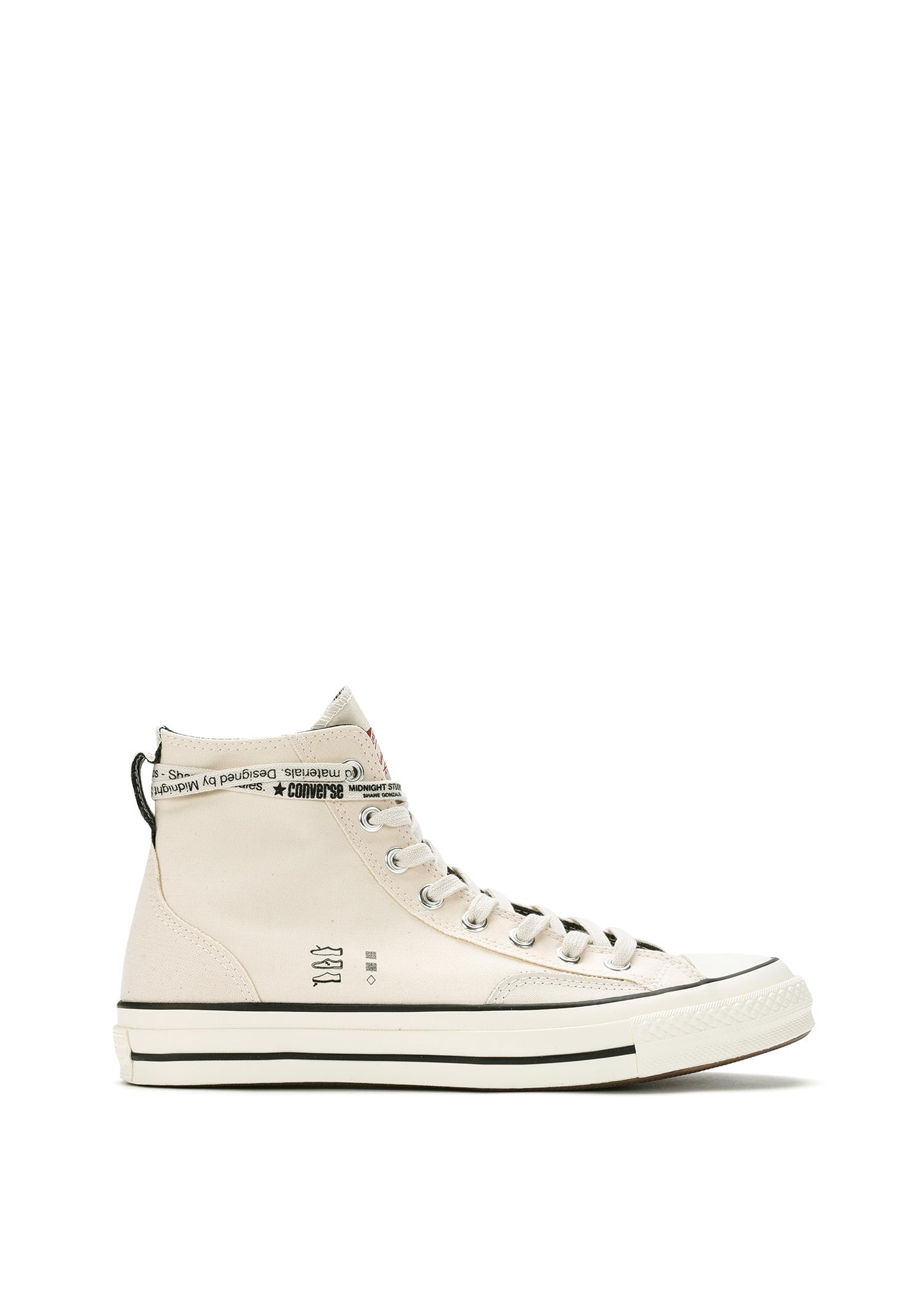 Converse White Chuck 70 X Midnight Studio Sneakers In Egret 