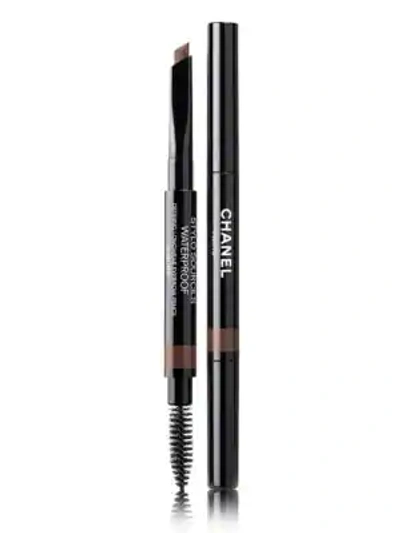 Shop Chanel Defining Longwear Eyebrow Pencil In Ebene