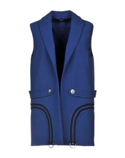 Shop Versus Full-length Jacket In Dark Blue