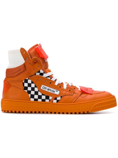 Shop Off-white Orange Low 3.0 Sneakers