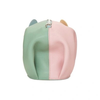 Shop Loewe Multicolor Mini Elephant Bag In 9990 Multic