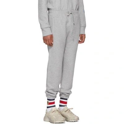 Shop Gucci Grey Medley Sweatpants In 1414 Med Gr