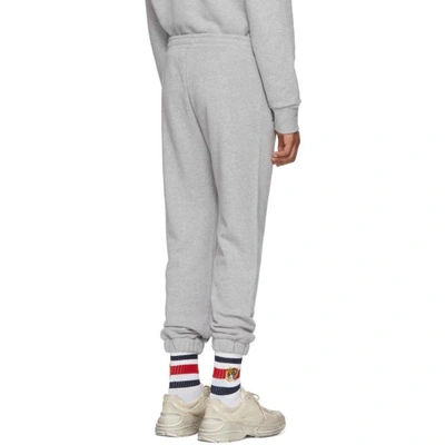 Shop Gucci Grey Medley Sweatpants In 1414 Med Gr