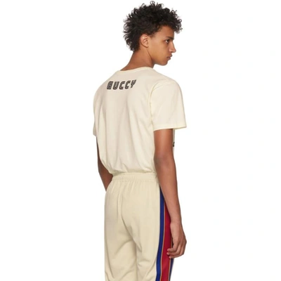 Gucci Off-white Elton John Crocodile Rock T-shirt In 7550 Offwhi