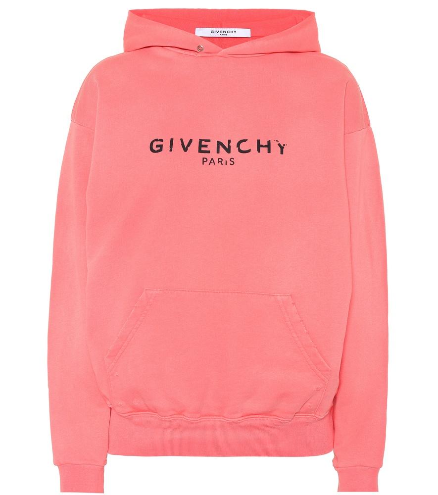 givenchy blurred hoodie