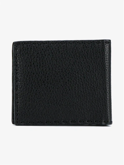 Shop Fendi Classic Cardholder In Black