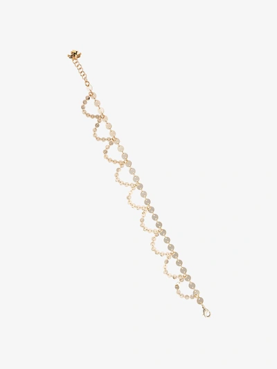 Shop Rosantica Ankor Anklet In Metallic