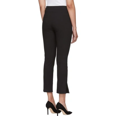 Shop Isabel Marant Black Ovida Trousers In 01bk Black