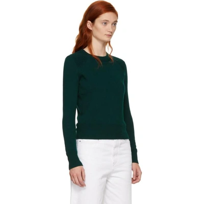 Shop Isabel Marant Étoile Isabel Marant Etoile Green Kleeza Knit Sweater In 67dg Dk Gre