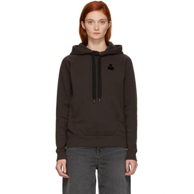 Shop Isabel Marant Étoile Isabel Marant Etoile Black Malibu Hoodie In 02fk Black