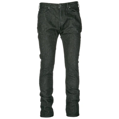 Shop Emporio Armani Men's Jeans Denim In Black