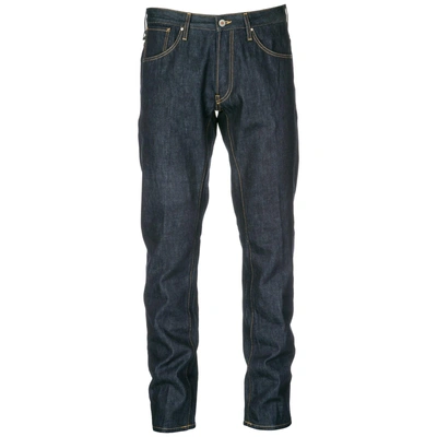 Shop Emporio Armani Men's Jeans Denim In Blue