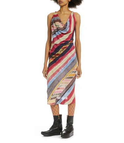 Shop Vivienne Westwood Virginia Dress Multi In Multicolor