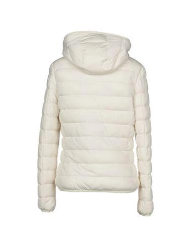 Shop Save The Duck Jacket In Ivory