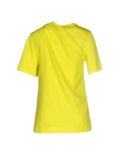 Shop Alexander Wang Blouses In Yellow