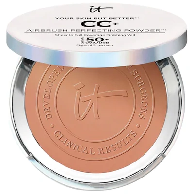Shop It Cosmetics Your Skin But Better&trade; Cc+ Airbrush Perfecting Powder&trade; With Spf 50+ Deep