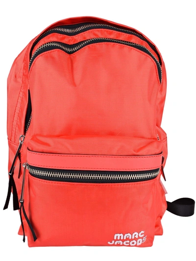 Shop Marc Jacobs Trek Pack Backpack In Poppy Red