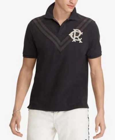Shop Polo Ralph Lauren Men's Classic Fit Cotton Mesh Polo In Polo Black