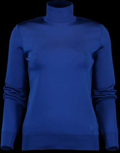 Shop Givenchy Knit Sweater In Blue