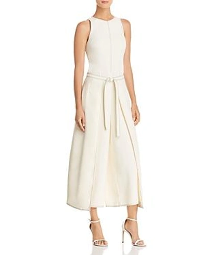 Shop Joie Mairead Split-leg Jumpsuit In Porcelain