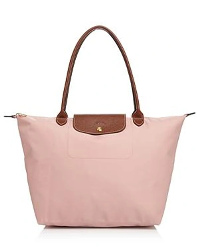 LONGCHAMP Le Pliage Pink Nylon Canvas XL Shoulder Handle Bag Tote -  19" x 14"