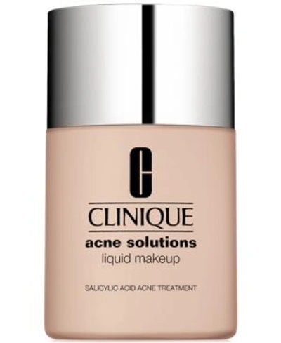 Shop Clinique Acne Solutions Liquid Makeup Foundation, 1 Oz. In Fresh Fair