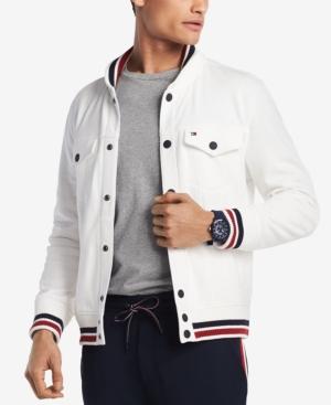 white tommy hilfiger jacket mens