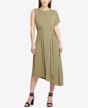macys midi dresses with sleeves
