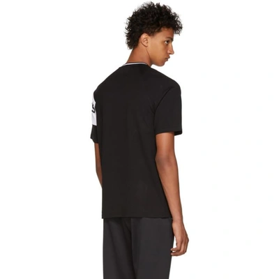 Shop Givenchy Black And White 4g Patch T-shirt In 001 Black