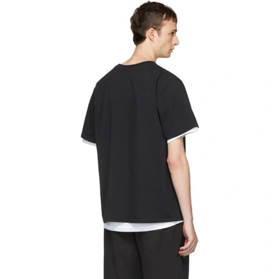 Shop Second / Layer Second/layer Black Whispers In The Night T-shirt