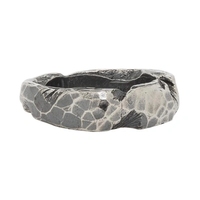 Shop Chin Teo Silver Love Ring In Silver Cp