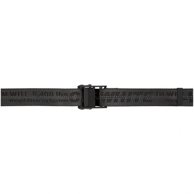 Off-white Black Mini Industrial Belt | ModeSens