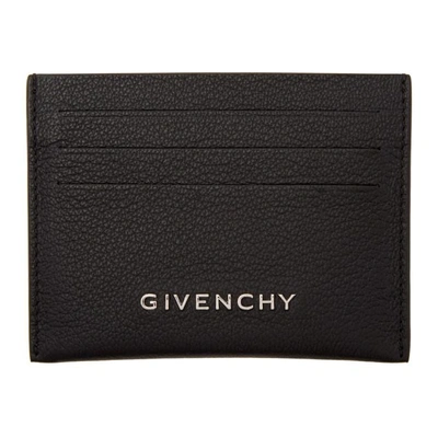 Shop Givenchy Black Pandora Card Holder In 001 Black