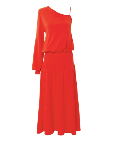 Shop A.l.c A..c. Shara Midi Dress Red