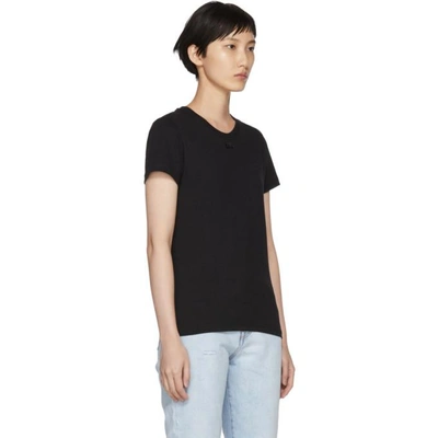 Shop Off-white Black Arrow Casual T-shirt