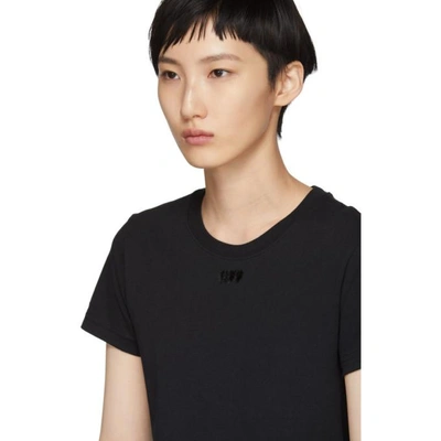 OFF-WHITE 黑色 ARROW 休闲 T 恤