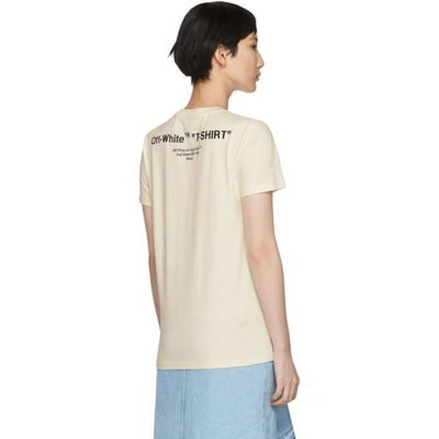 Shop Off-white Casual Quotes T-shirt