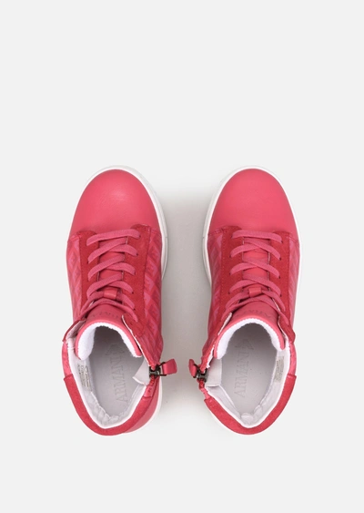 Shop Emporio Armani Sneakers - Item 11523432 In Pink