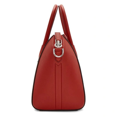 Shop Givenchy Red Small Antigona Bag In 620 B Red