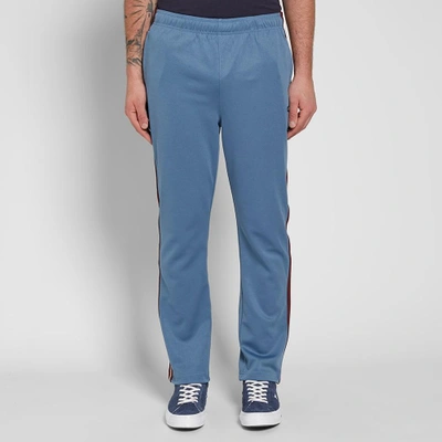 Shop Stussy Poly Track Pant In Blue