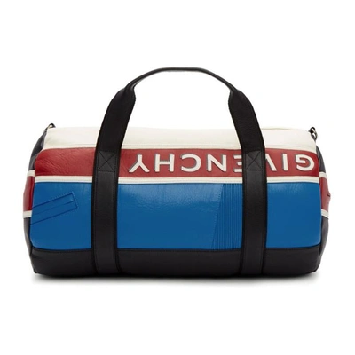 Shop Givenchy Multicolor Mc3 Reverse Duffle Bag In 982bl/rd/wh